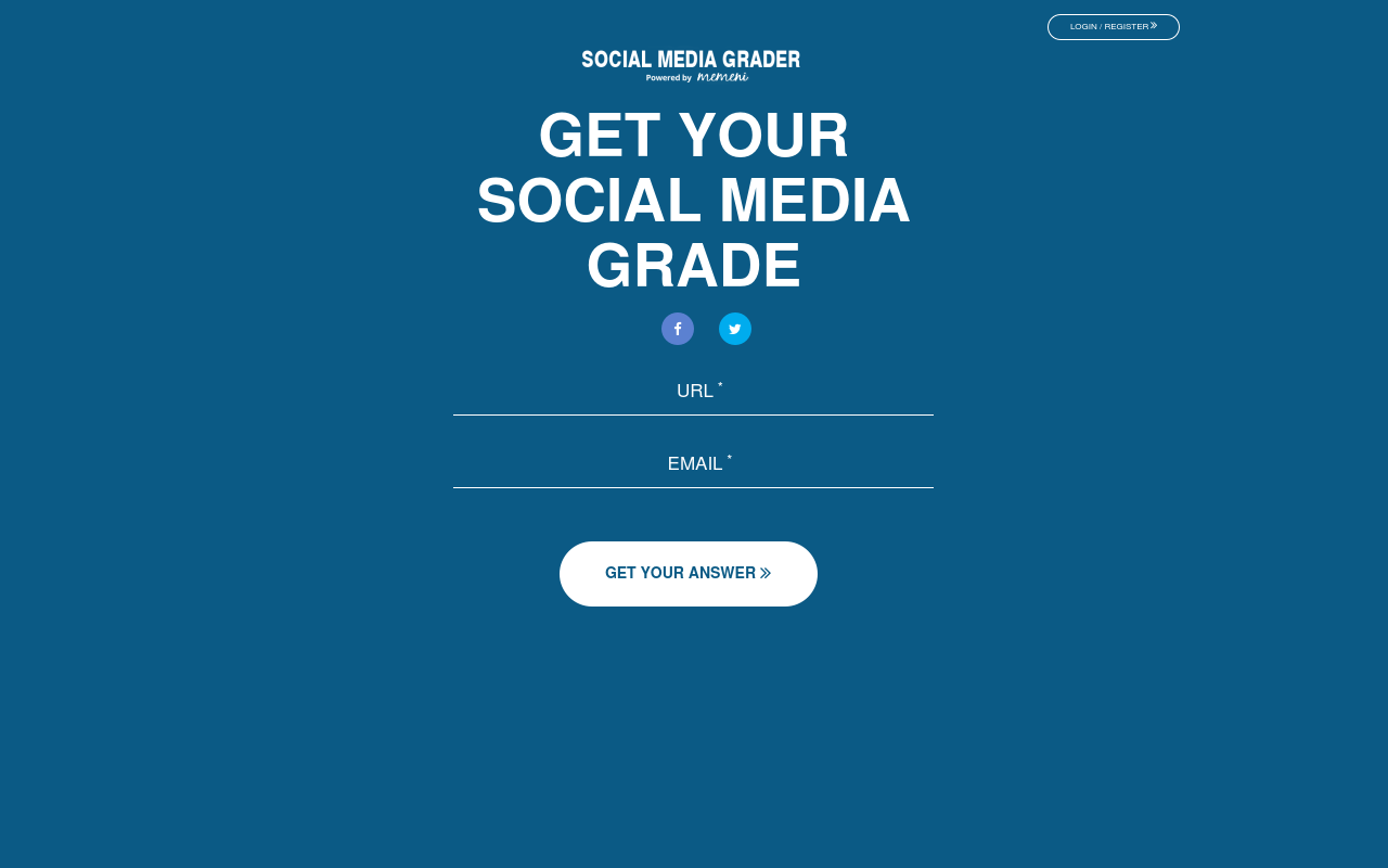 Social Media Grader